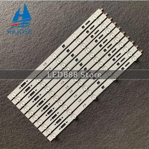 10Pieces(5A+5B) Sony LED Backlight strip 5 lamp For Sony LG innotek 40inch NDSOEM A/B TYPE REV0.1