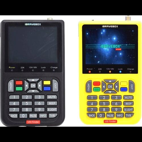 V8 Finder Digital Satellite Finder Meter DVB-S2 H.264 LCD Display Full HD 1080 P Finder TV Satellite