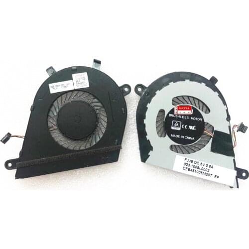 Laptop cpu cooling fan for DELL Inspiron 13MF INS 7373 5505T 5705T 0DJFK0