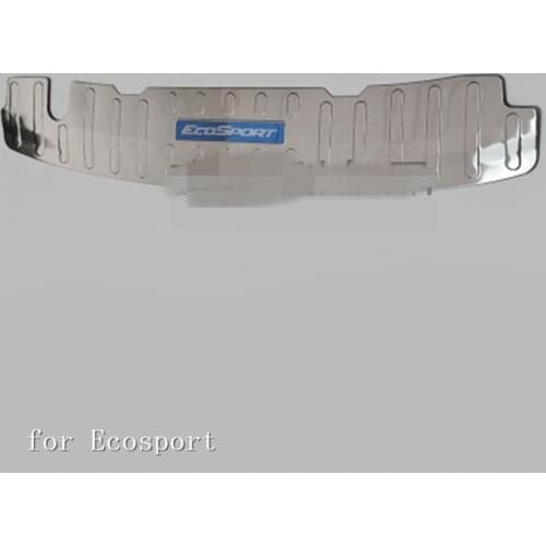 Stainless Steel Internal external Rear Bumper Protector Sill Trunk Tread Plate Trim Car styling for Ford Ecosport 2018