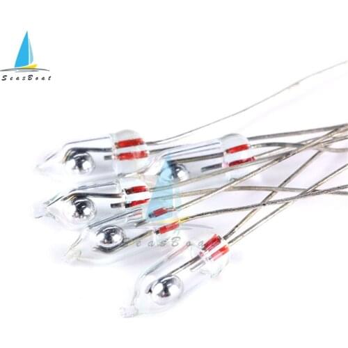 10Pcs/lot 3mm 5mm Mercury Switch Tilt Unidirectional Sensor Switch Fully Sealed Devices for Vibration Sensitive Element