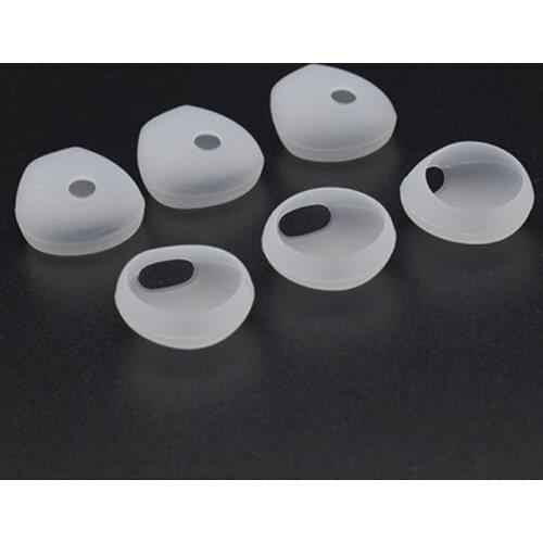 3 Pairs Earbuds Cover In-Ear Tips Soft Silicone Skin Earpiece Ear Buds Accessories Replacement for Huawei AM116 AM115 Vivo X9 XE