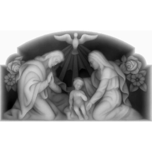 3d model relief for cnc in BMP file format Sv_Famaly_bmp