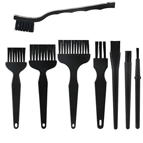8pcs ESD Safe Anti Static Brush Cleaning Tool For Mobile Phone Tablet PCB Repair, Safe Anti Static Brush Cleaning Tool