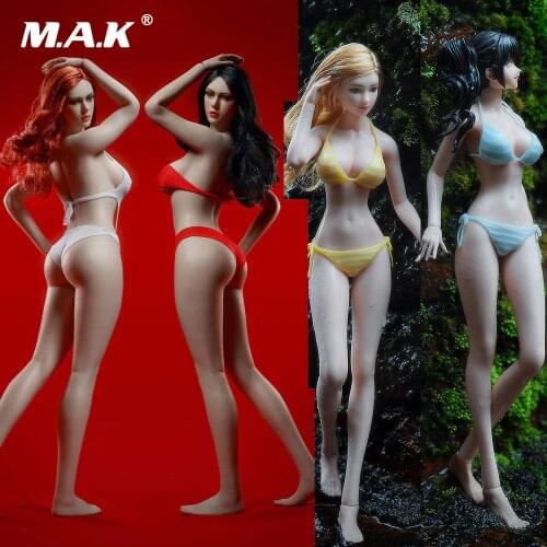 28cm TBLeague PLLB2020-S36 S37 1/6 Second Flexible Seamless Pale skin Cartoon pretty sweet slim girl body