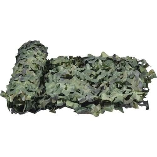 4x6m Camouflage Mesh Camouflage Net Woodland Army Training Camo Netting Car Covers Outdoor Camping Hunting Sun Shelter Dropship