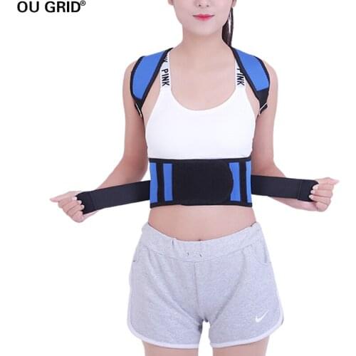 Posture Corrector for Men and Women, Upper Back Brace for Clavicle Support, Adjustable Back Straightener Correction