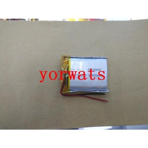 New Hot A Rechargeable Li-ion Cell 3.7V polymer lithium battery 803040 083040 1000mah 3 line direct sale