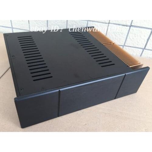Unilateral heatsink Full Aluminum Rear stage amplifier Enclosure/AMP case box