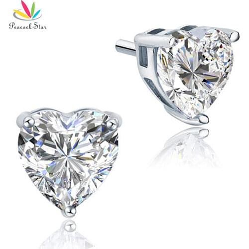 Женские серебрянные серьги Peacock Star China At AliExpress