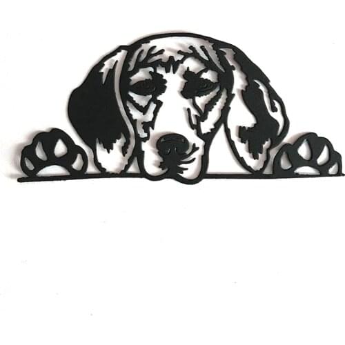 Plott Hound Dog Metal Cutting Dies Cut Die Mold New Scrapbook Paper Craft Knife Mould Blade Punch Stencils