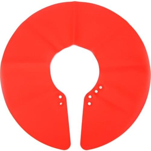 Silicone Waterproof Salon Barber Shawl Release Hairstylist Haircut shawl Haircut Neck Cape Wrap Collar Shield Hair Coloring Tool