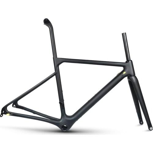 Super Light 850g New Model 2021 High Quality Carbon Road Frame Competition Riding Frameset:Frame+Fork+Seatpost+Headset+Clamp