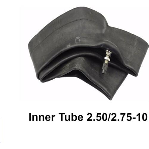 Bicycle Inner Tube 2.75/2.50-10 Inch Tire Durable For Mountain Bike Cycling Outoor Front and Rear Wheel Rims