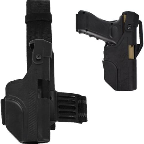 Military Glock Accessories Belt / Leg Holster Tactical Hunting Gun Carry Case For Glock 17 19 23 Shooting Airsoft Gun Holster