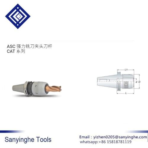 High precision CNC Milling Machine CAT40-FMA25.4-1.75'/CAT40-FMA31.75-2.00' High speed Milling chuck CNC Tools holder