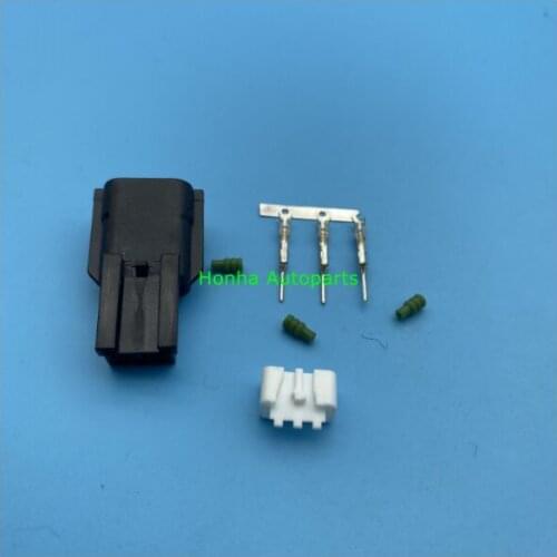 3 Pin way Waterproof Male Female Shock Plug Electrical Wire Connector 7282-8852-30 For Car Socket