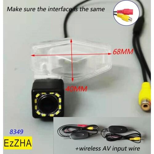8LED Dynamic Trajectory HD CCD for Honda Fit CRV Odyssey Jazz Pilot Jade Vezel Integra Elysion HD Rear View Camera