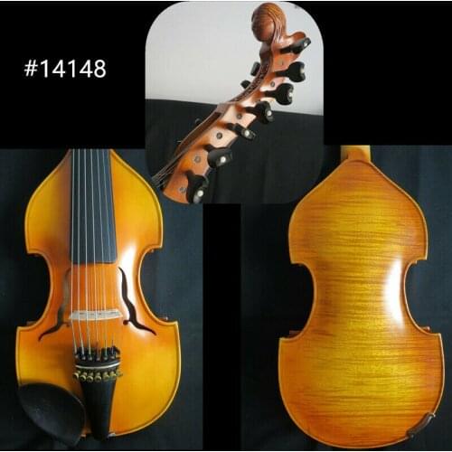 Baroque style SONG Brand profession Master 7×7 strings 15" Viola d'Amore #14148