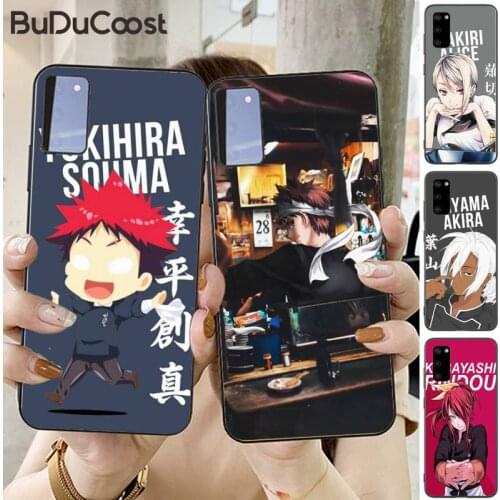 Food Wars Shokugeki no Soma Phone Case for Samsung S20 plus Ultra S6 S7 edge S8 S9 plus S10-5G lite 2020 S10E