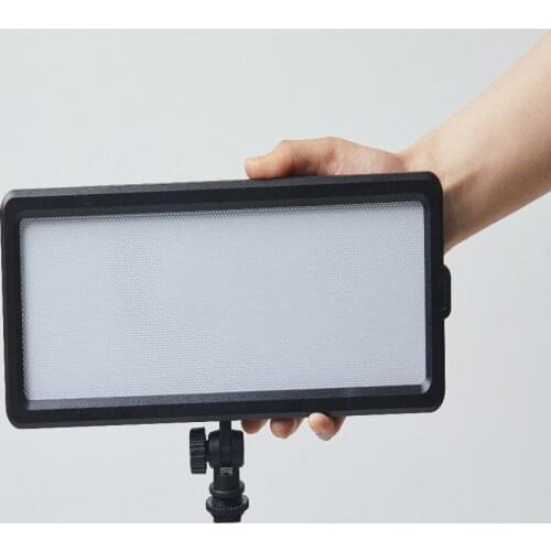 Photography LED Video Selfie Light Thin LCD Bi-Color Dimmer 3200K-5600K DSLR Studio LED Light Lamp Panel for Camera DV Camcorder