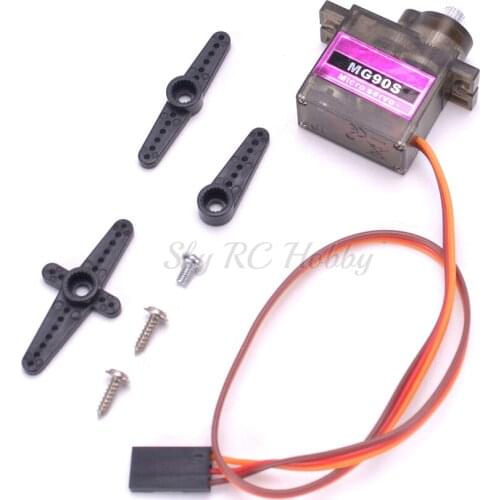 Classic servos 9g SG90 / MG90S Micro Servo For RC Planes Fixed wing Aircraft model telecontrol aircraft Parts Toy motors