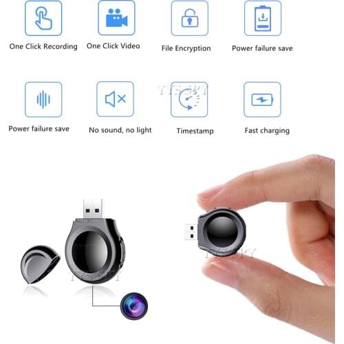 Tiny U Disk Storage Mini Camera HD 1080P Video Voice Recorder USB Flash Drive Audio Record Micro Cam Portable Body Camcorder