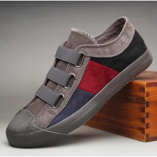 2021 Spring Men Shoes Flat Casual Shoes Lace Up Comfortable Breathable Sneakers