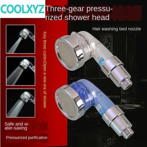 Pull the faucet pressurized hand-held small shower head shower barber shop shampoo bed water heater bath shower nozzle
