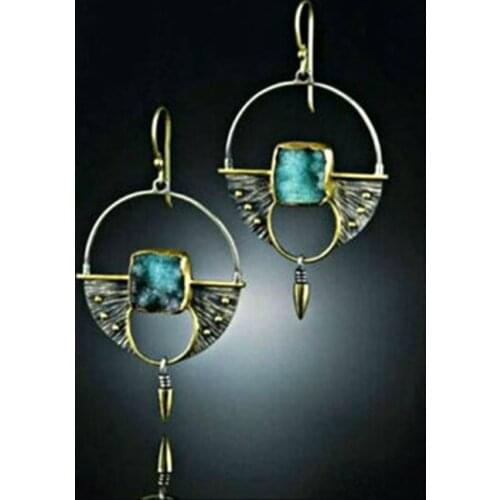 2019 New Vintage Bohemian Earrings for Women Fashion Jewelry Party Engagement Boho Brincos Statement Earings Accessories Gifts