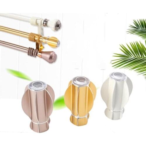 Window Hardware European Roman Rod Decoration Curtain Head Aluminum Decorative Head Sealing Accessories Window Decoration Tools