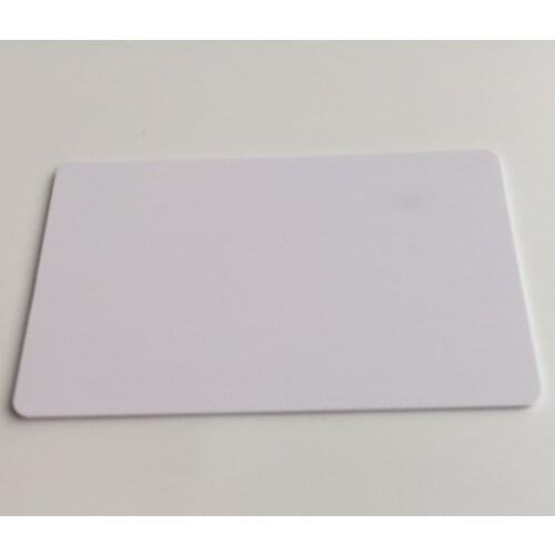 Printing by Epson or Canon Printers Blank Matte Finish Plastic PVC Card for ID Card Business Card Two Sides Printable 50pcs/lot