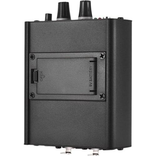 Personal In-Ear Monitor Headphones Amplifier with XLR Inputs 3.5mm Output Audio Interface