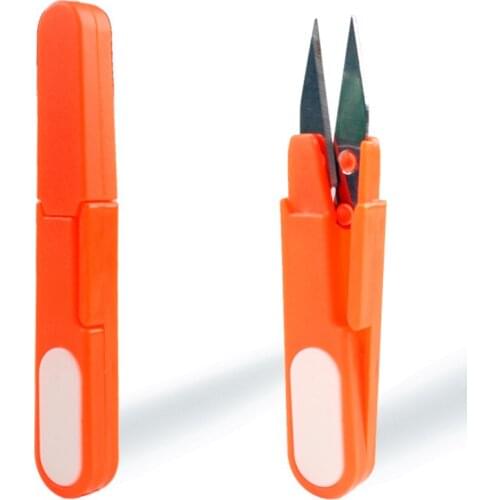 Stainless Steel Anti-Rust Portable Scissors Mini Shear Pocket Emergency Home Travel Use Foldable Cutter Safety DIY