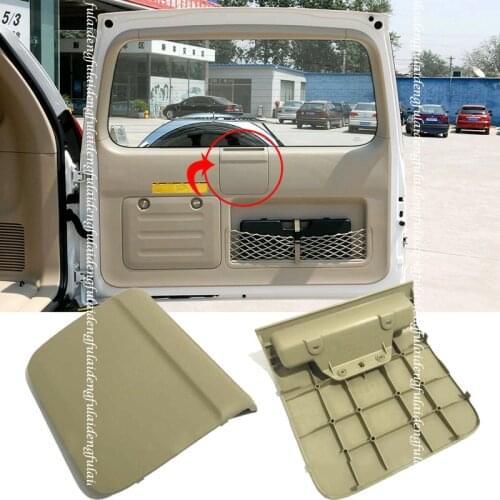 Rear Trunk Inner door handle cover plate replace Factory style For Toyota Prado FJ120 LC120 2003-2009 Car Accessories