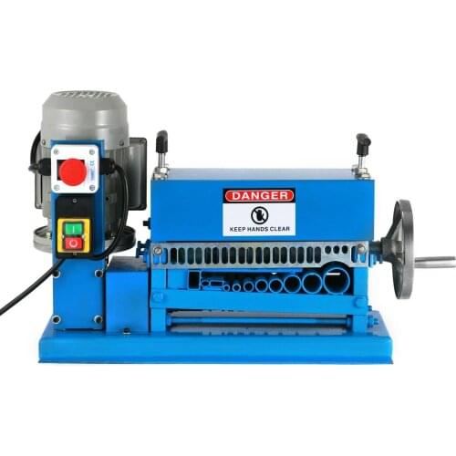 110V/220V 370W 1.5-38mm SMS-038 Electric Cable Stripping Machine Scrap Cable Wire Stripper Scrap Copper Wire Stripping Machine