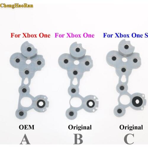 1x For Xbox One Slim Grey Original Silicon Conductive Rubber Conductive Rubber Button For Xbox One S Controller D Pad