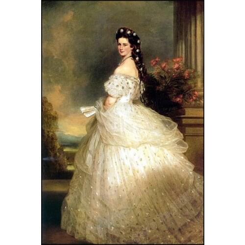 5d DIY Diamond Painting Full Square / Round Drill Elegant Lady Woman Picture Mosaic Diamond Crystal Embroidery Cross Stitch Kits