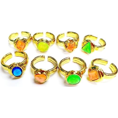 80 Pcs Plastic Small mini Princess Girl Kids Rings Gem Goody Bag Pinata Filler Novelty Birthday Party Favors Gift Toy Prize