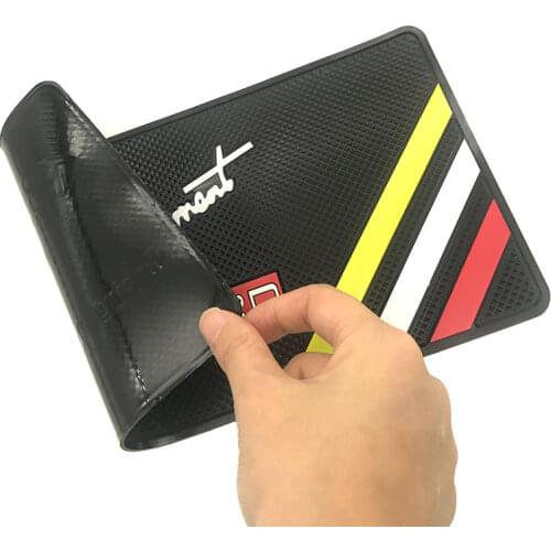 Car accessories slip-resistant pad Car Logo Anti-Slip Mat pad non slip Mat For TRD CROWN REIZ PRIUS PRADO TRD Logo