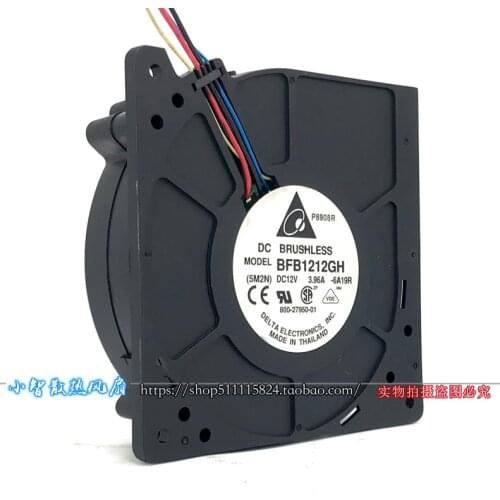 Original 12032 12CM BFB1212GH 12V 3.96A turbo centrifugal blower cooling violent fan