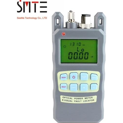 FTTH Fiber Optic Tool Kit Optical Power Meter -70 + 3 All-IN-ONE Fiber optical power meter -70 to +10dBm and 1mw 5 AUA-80A