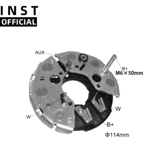 ALTERNATOR GENERATORS RECTIFIER BRIDGE FOR BR388 9 120 067 027 9 121 067 379 9 121 067 385 136591 RB-84H