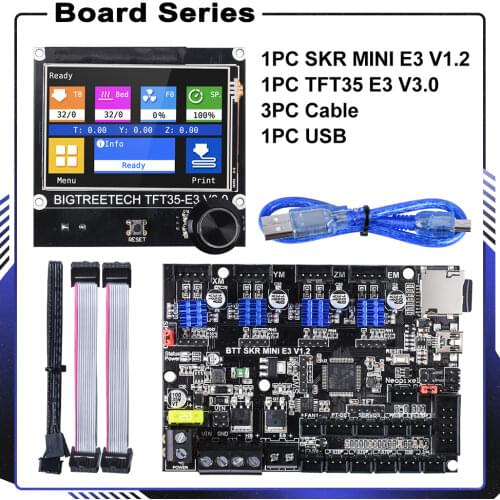 BIGTREETECH SKR MINI E3 V1.2 Motherboard+TFT35 E3 V3.0 BTT TMC2209 TMC2208 3D Printer Parts For CR10 Ender 3 V2 Upgrade Kit