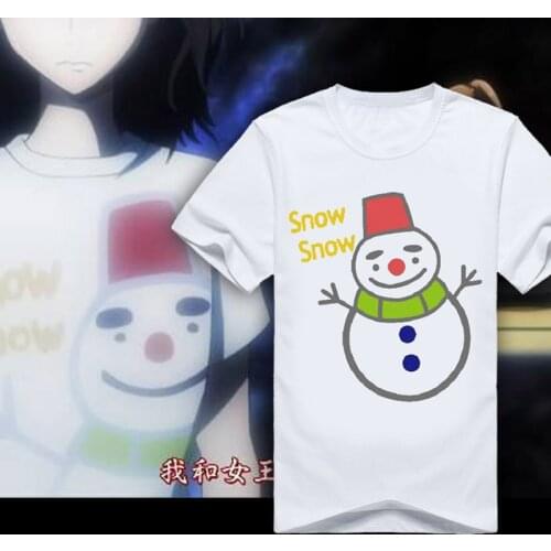 New Chihayafuru T-shirt summer Men women Wakamiya Shinobu cosplay T Shirt Anime Cartoon Breathable Loose Leisure Tshirt Tee