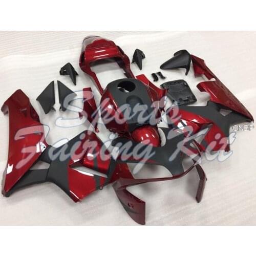 Fairing for CBR600 RR 2003 - 2004 dark Red Black Abs Fairing CBR 600 RR 2004 Abs Fairing CBR 600 RR 03