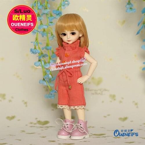 BJD SD Doll Clothes 1/6 Jumpsuit Summer Style Romper Four color For AI Body YF6-97 Doll Accessories