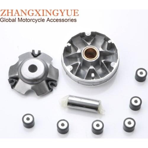 Front Drive Variator Assembly for Piaggio NRG mc2 mc3 DD Typhoon X Vespa S Zip 2 SP Base FastRider 50cc CM110304 100320020