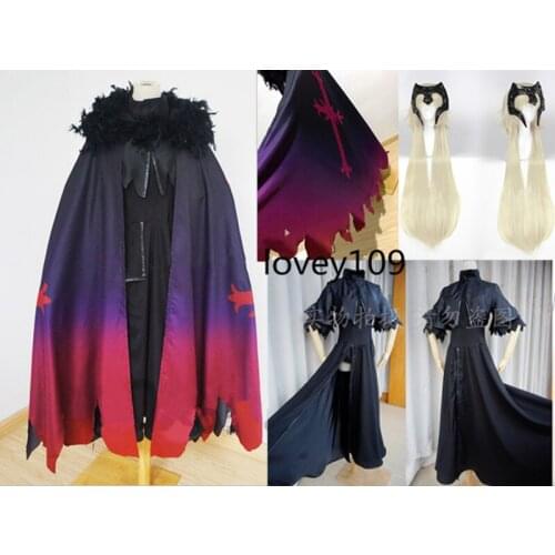 Full sets Fate/Grand Order Fate/Apocrypha Joan of Arc Jeanne d'Arc cosplay costume includes wig and Headwear