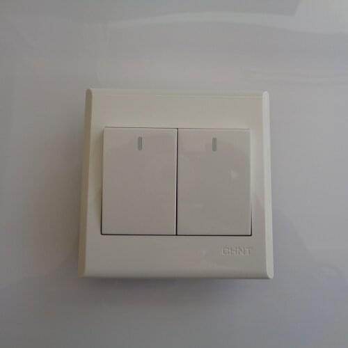 CHINT Socket Switch Double Open 10A 250V